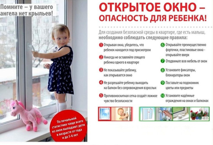 Открытое окно - опасность для ребенка!!!!! Открытое окно - опасность для ребенка!!!!!.